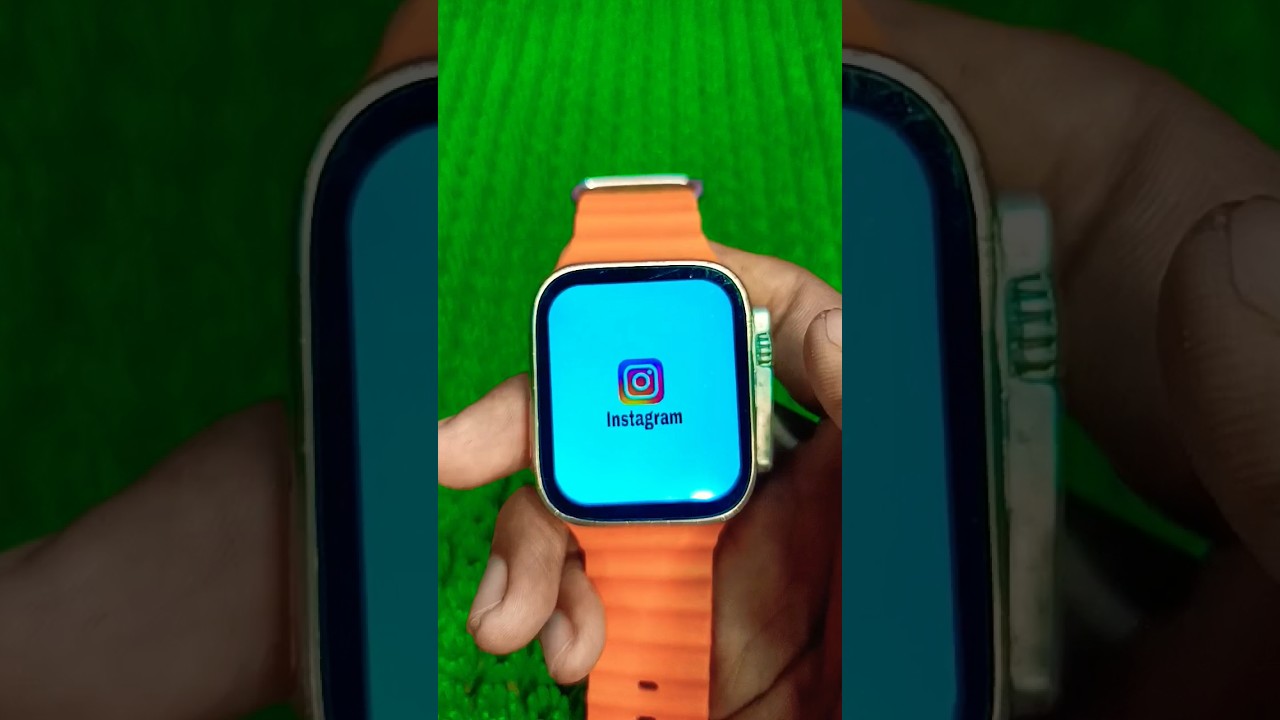 T800 smart watch mein Instagram laane ke liye secret number 👍