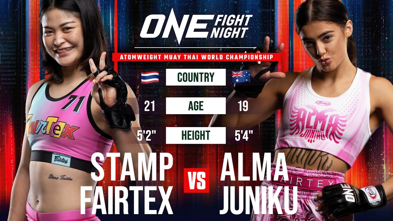 INSANE Striking Display From Stamp Fairtex & Alma Juniku 🤩🔥