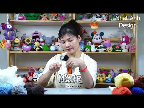 Hướng dẫn làm chú búp bê cao bồi mini bằng len - [PART 2] | Nhat Anh Design