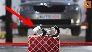 How to replace Sway bar bushes on SKODA SUPERB (3T4) - video tutorial
