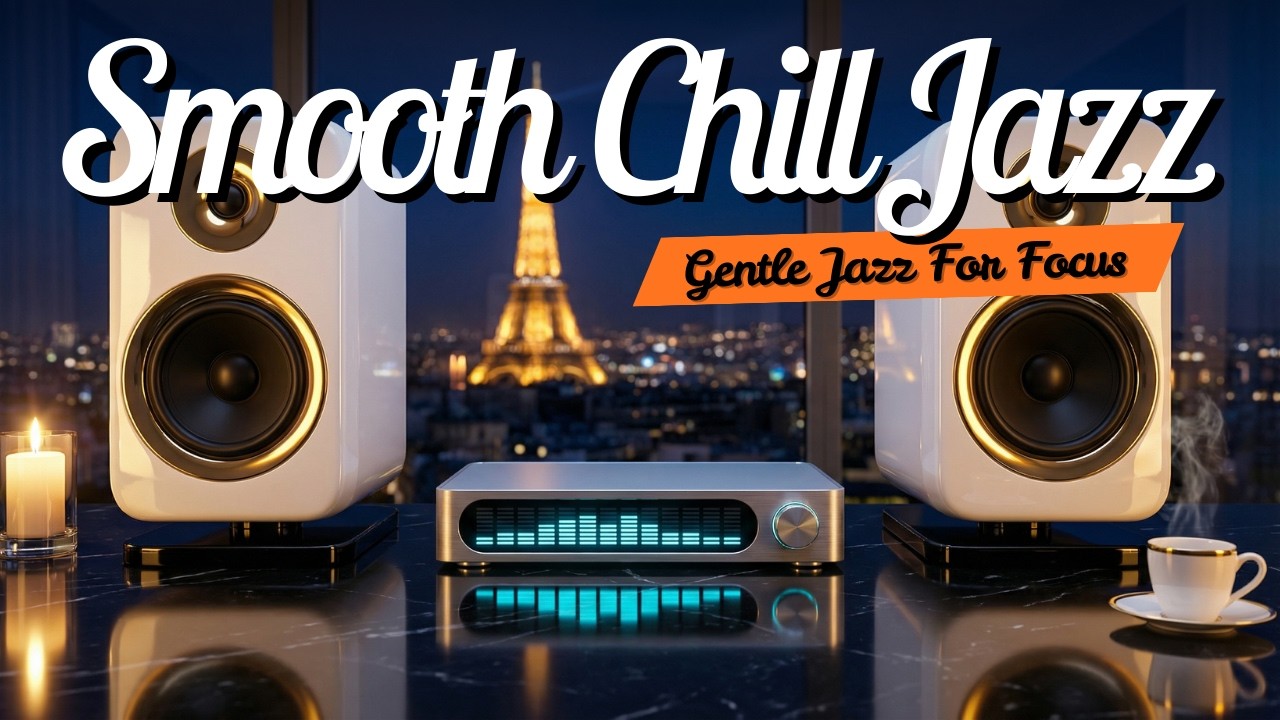 Smooth Jazz & R&B – Gentle Night Grooves for Chill & Concentration