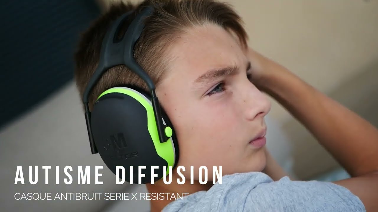 Casque 3 M serie X - Casque antibruit Autisme Diffusion