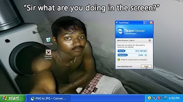 I Made My PC Background Tech Support Scammer