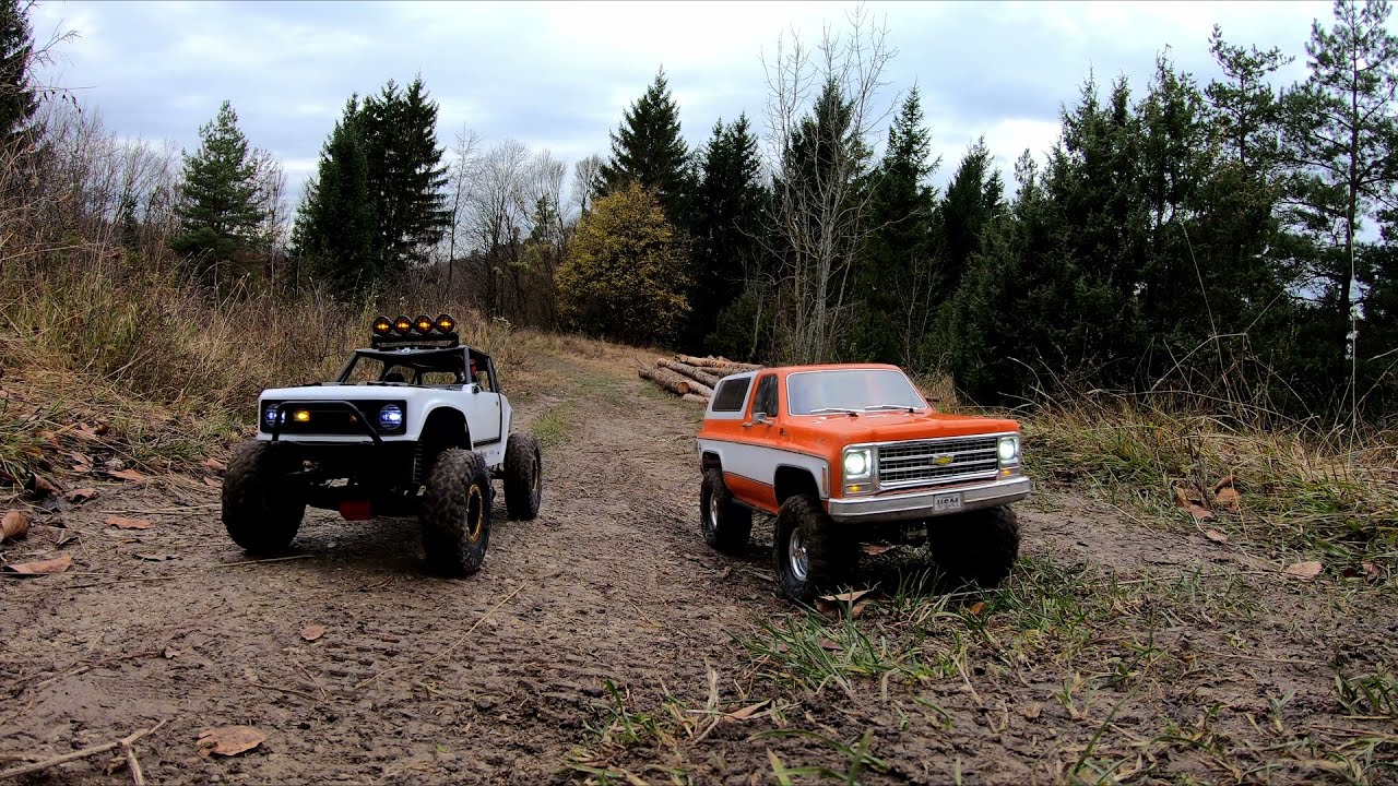 Axial Wraith 1.9 & Traxxas TRX-4 Chevy Blazer
