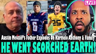 'WATERMELON FELON?!' Austin Metcalf's Dad Explodes On Karmelo Anthony & His Parents & More