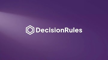 DecisionRules. The way how you create, edit and manage your business rules.