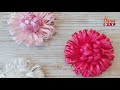 Easy daisy | Ribbon craft| Handmade brooch - Hana DIY