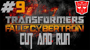 Transformers: Fall Of Cybertron - Walkthrough - Part 9 - [Cut And Run] - Carlton Dance
