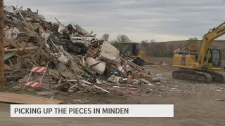 Minden, Iowa still picking up the pieces after tornado