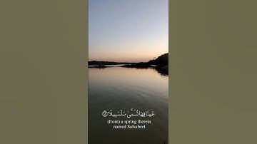 سورة الانسان محمد اللحيدان كما لم تسمعها من قبل 🤍