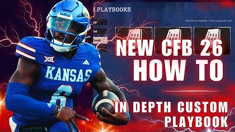📘 How to MASTER Custom Playbooks in College Football 26 | In-Depth Guide