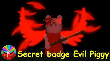 Secret badge Evil Piggy | Piggy Find Badge Games