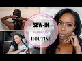 HOW TO WASH YOUR SEW IN WEAVE ft. UNice HAIR PERUVIAN STRAIGHT