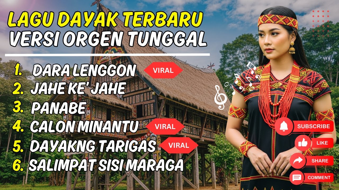 Lagu Dayak | Orgen Tunggal 2025 | Asik buat joget