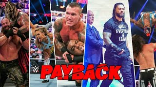 WWE PAYBACK 2020 Highlights - ملخص عرض بايباك 2020