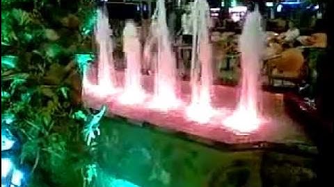 Đài phun nước nhà hàng tiệc cưới