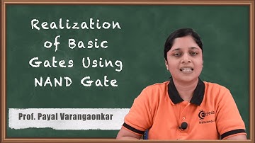 Realization of Basic Gates Using NAND Gate | Logic Gates and Combinational Circuit | Digital Circuit