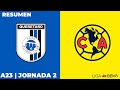 G.B. Queretaro Club America goals and highlights