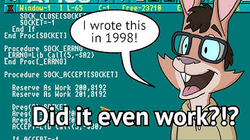 Can I fix the non-functioning AMOS BASIC networking library I wrote in 1998?