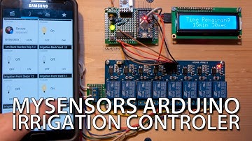 How To - Cheap, DIY Arduino Irrigation Controller with MySensors
