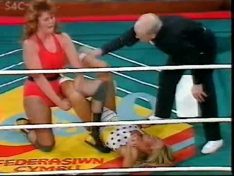 Tina Starr vs Rusty Blair (assisted by Nicky Monroe)