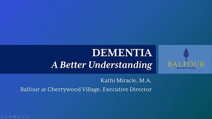 Dementia: A Better Understanding with Kathi Miracle