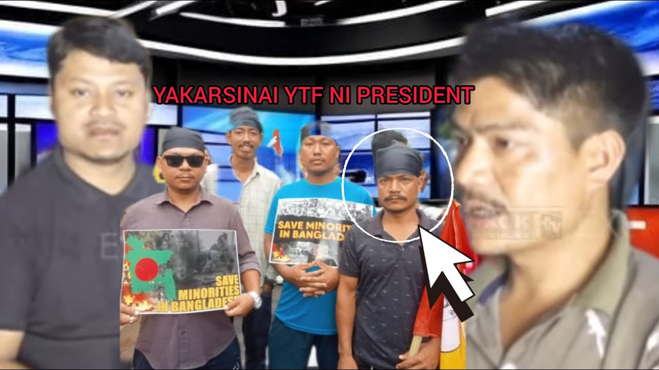 YAKARSINAI YTF REGIONAL PRESIDENT POST  BIRMOHAN DEBBARMA