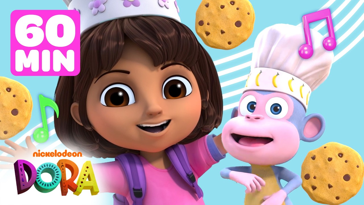 Dora's Sing Along Song Marathon! #4 🎶 60 Minutes of Circle Time Songs | Dora & Friends