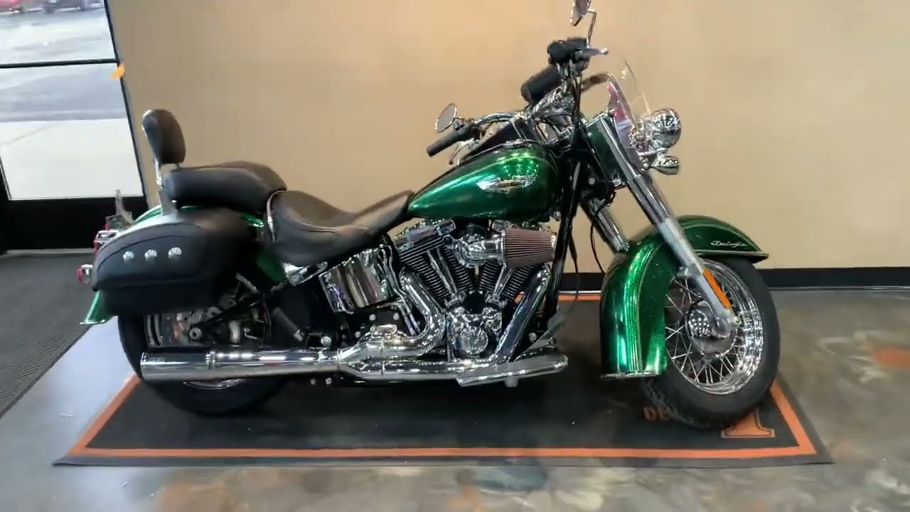 2013 Harley-Davidson Softail Deluxe in Hard Candy Lucky Green