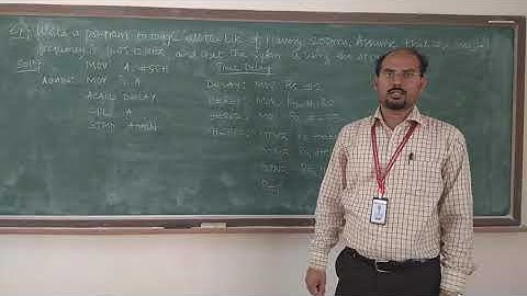 Microcontroller - 18EC46 - Module 3 - Time Delay Calculation - 200 ms