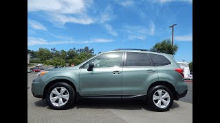 2016 Subaru Forester 2 5i Limited AWD sports wagon video overview and walk around.