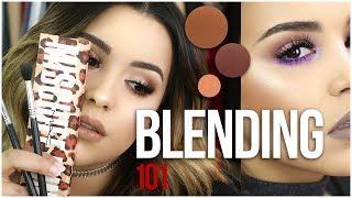 HOW TO BLEND EYESHADOW LIKE A PRO! | TIPS & TRICKS FOR BEGINNERS!