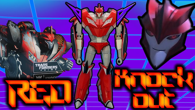 Transformers R.E.D TFP KNOCKOUT Action Figure Review 