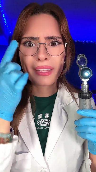 ASMR Somethings STUCK in ur EARS 👂👁️👄👁️👂 #shorts #asmr