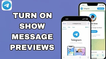 How To Turn On Show Message Previews On Telegram App