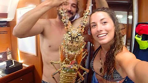 Sailing the BVI - Giant Lobsters and Ship Wrecks (Sailing La Vagabonde) - Ep. 9
