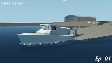 Career | Ep. 01 | Hull, Engines & Voice! | Stormworks