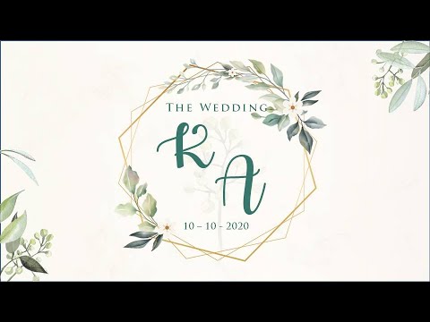 Template Undangan Digital Pernikahan Gratis Free Wedding Invitation Template Powerpoint Part7 Youtube