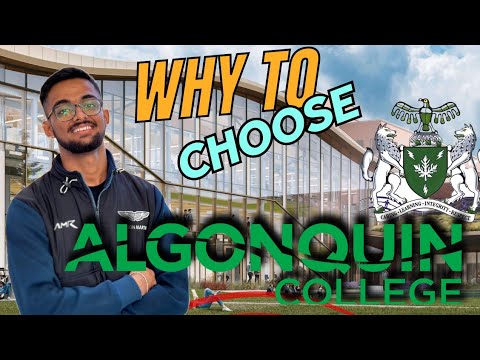 Why Algonquin College Is The Best? | Algonquin College Library Tour ?