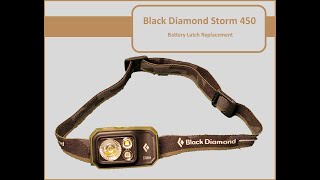 Black Diamond Storm 450 - Battery Latch Repair