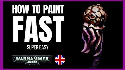 Hoe je Warhammer 40K-miniaturen snel kunt verven – Snelle en gemakkelijke tutorial