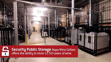 Wine Storage in Napa | Security Public Storage