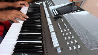 Video thumbnail of "Can't help falling in love - yamaha psr s 910"