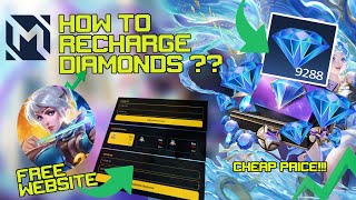 HOW TO RECHARGE MOBILE LEGENDS DIAMOND 💎 @vtgamestore.com screenshot 2