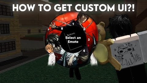 HOW TO GET CUSTOM UI (DAHOOD ROBLOX)