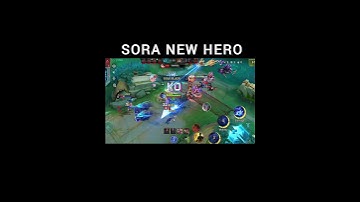 SORA NEW HERO #mobilelegends #mlbbheroes #mlbb #topglobalml #mlbbcreatorcamp #mlbbshorts