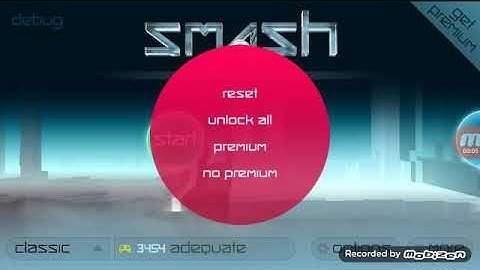Smash Hit Custom Stages Mod Touch Debug Menu