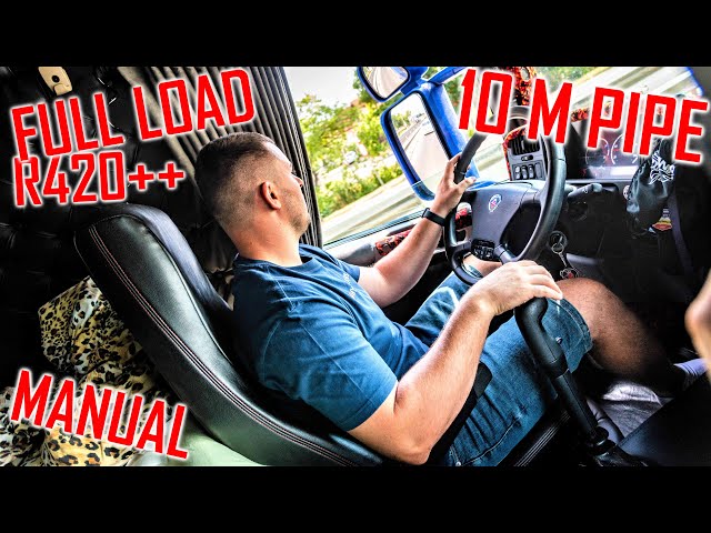 LOUD & LOADED: Scania R420++ T.D.N // *Manual* *10m Pipe* *City Cruise* class=