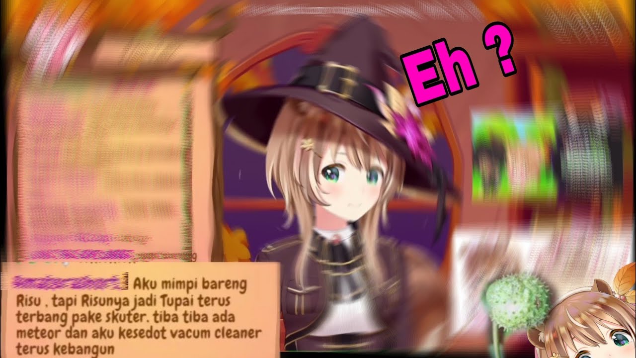 Risuner Risu Risuner ada yang nelen Kecubung?, Risu Ketawa Renyah [Hololive ID ...