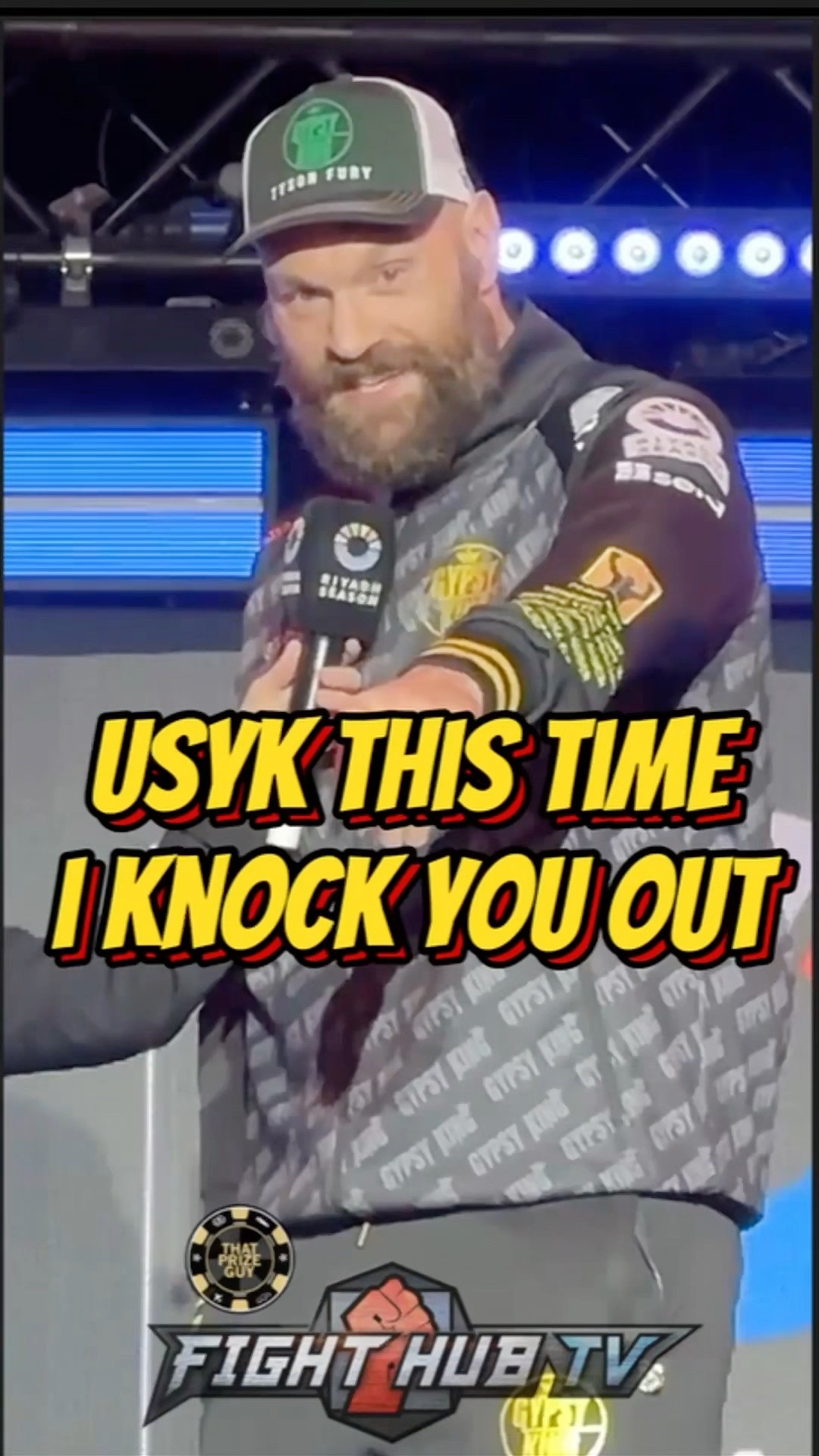 Tyson Fury PROMISES To KNOCK OUT Usyk in the rematch!